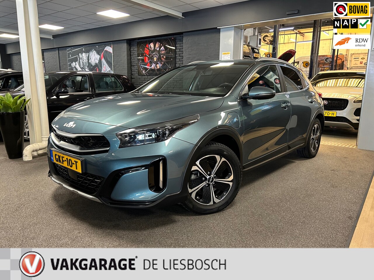 Kia XCeed - 1.6 GDi PHEV DynamicPlusLine / Automaat / navi / camera / electrische a.klep / climate-con - AutoWereld.nl