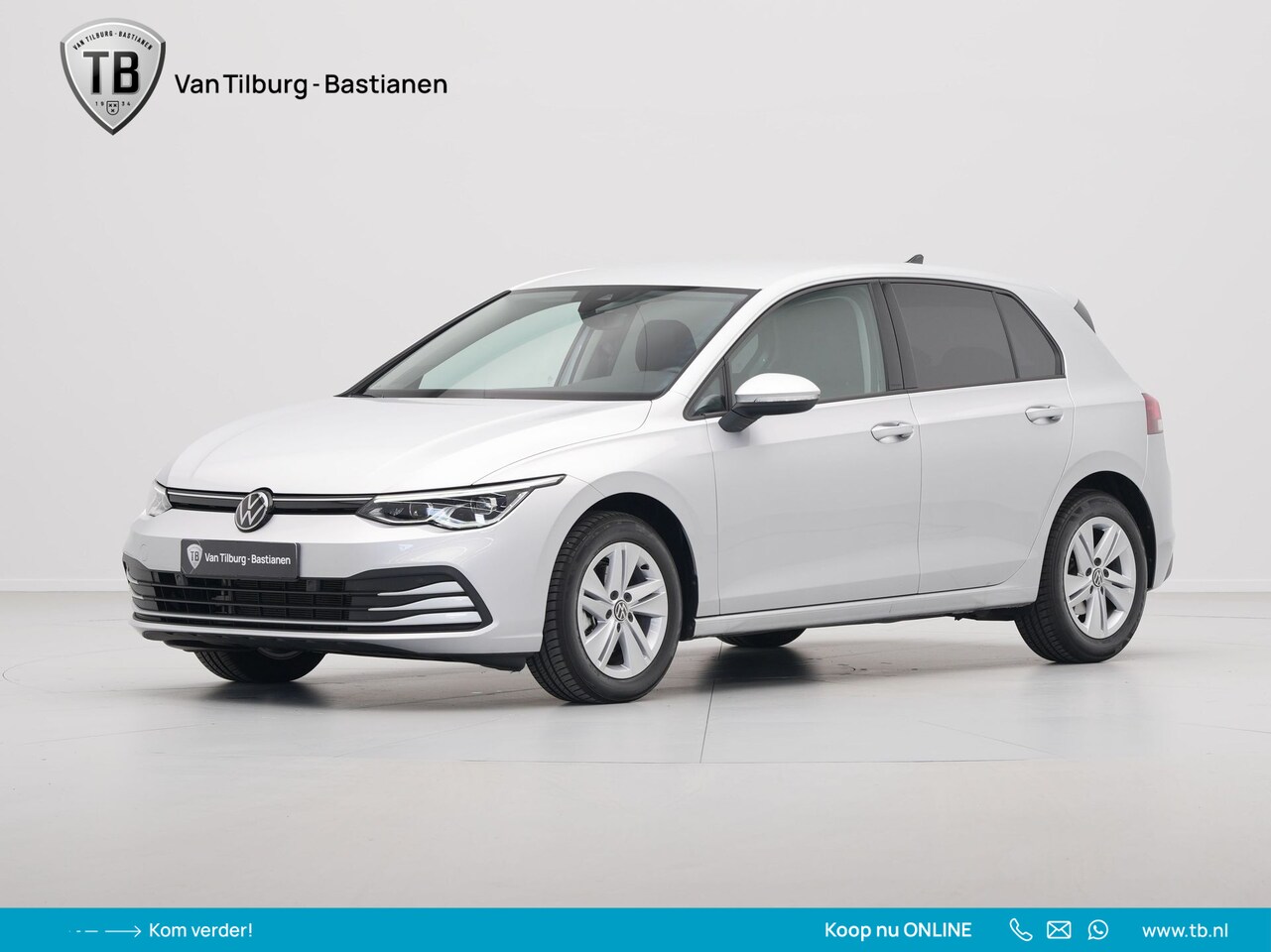 Volkswagen Golf - 1.0 eTSI 110pk DSG Life Navigatie Camera Keyless Privacy Glas - AutoWereld.nl