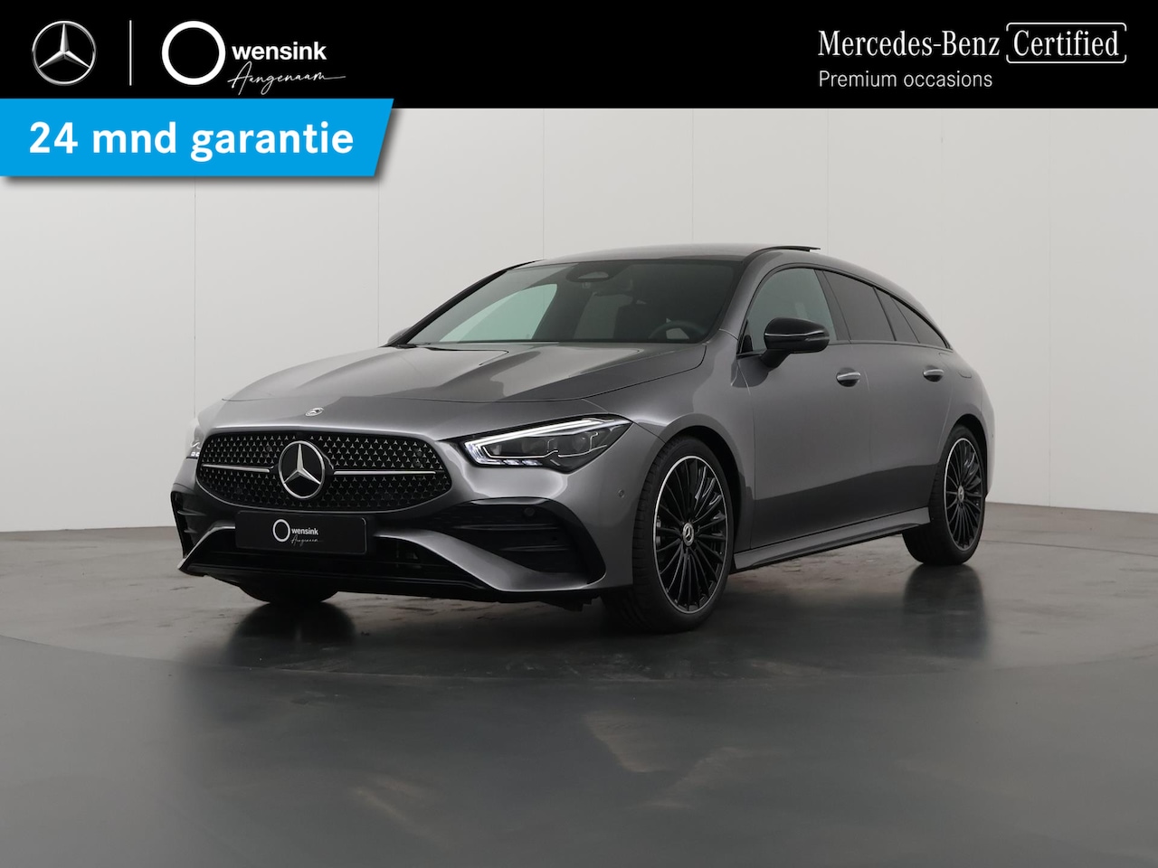 Mercedes-Benz CLA-klasse Shooting Brake - 180 Star Edition AMG-Line | Pano | Night | 19 inch | Sfeerverlichting | Night | Camera - AutoWereld.nl