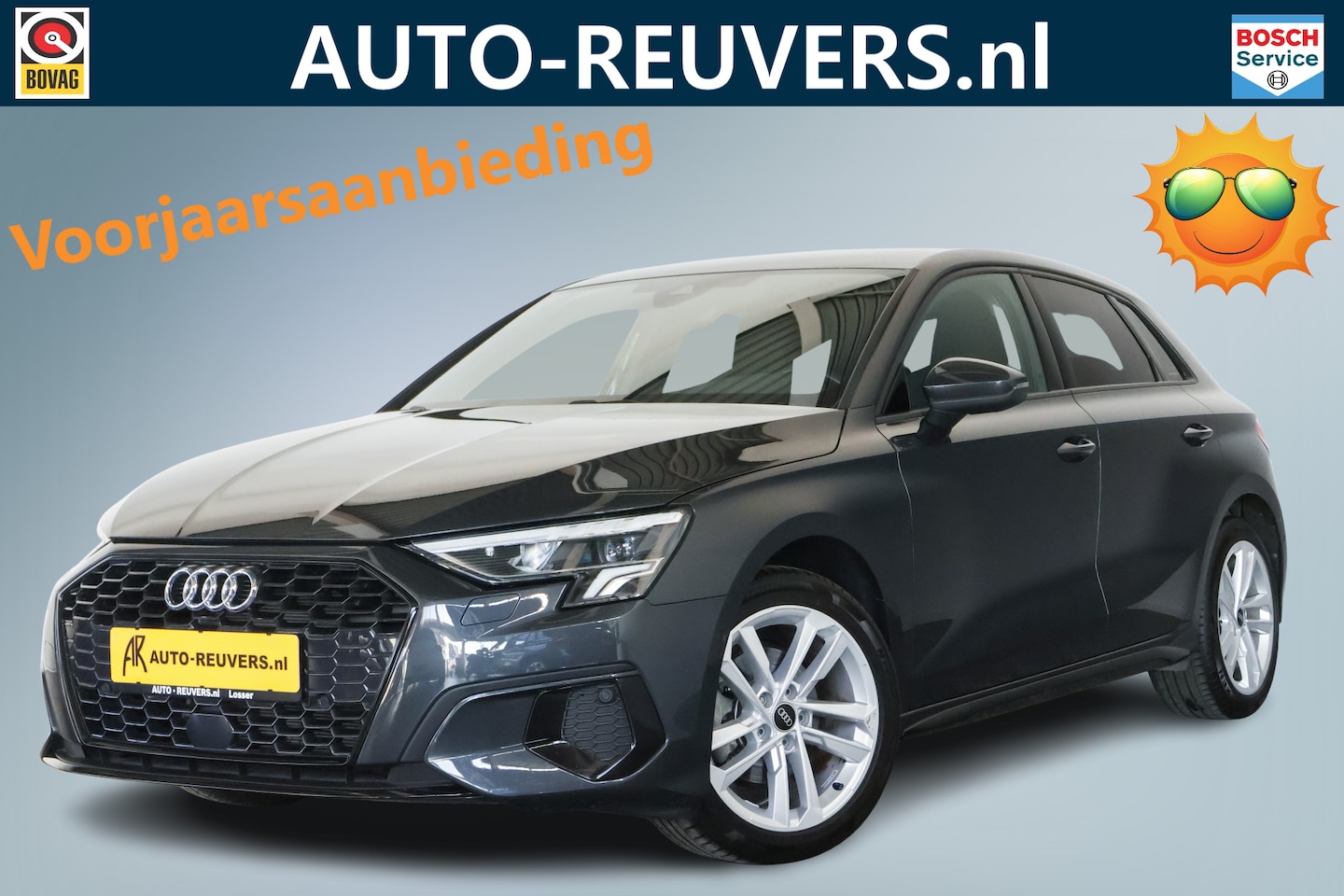 Audi A3 Sportback - 1.5 35 TFSI (150pk) Advanced edition / LED / CarPlay / ACC / DAB / Sportstoelen - AutoWereld.nl