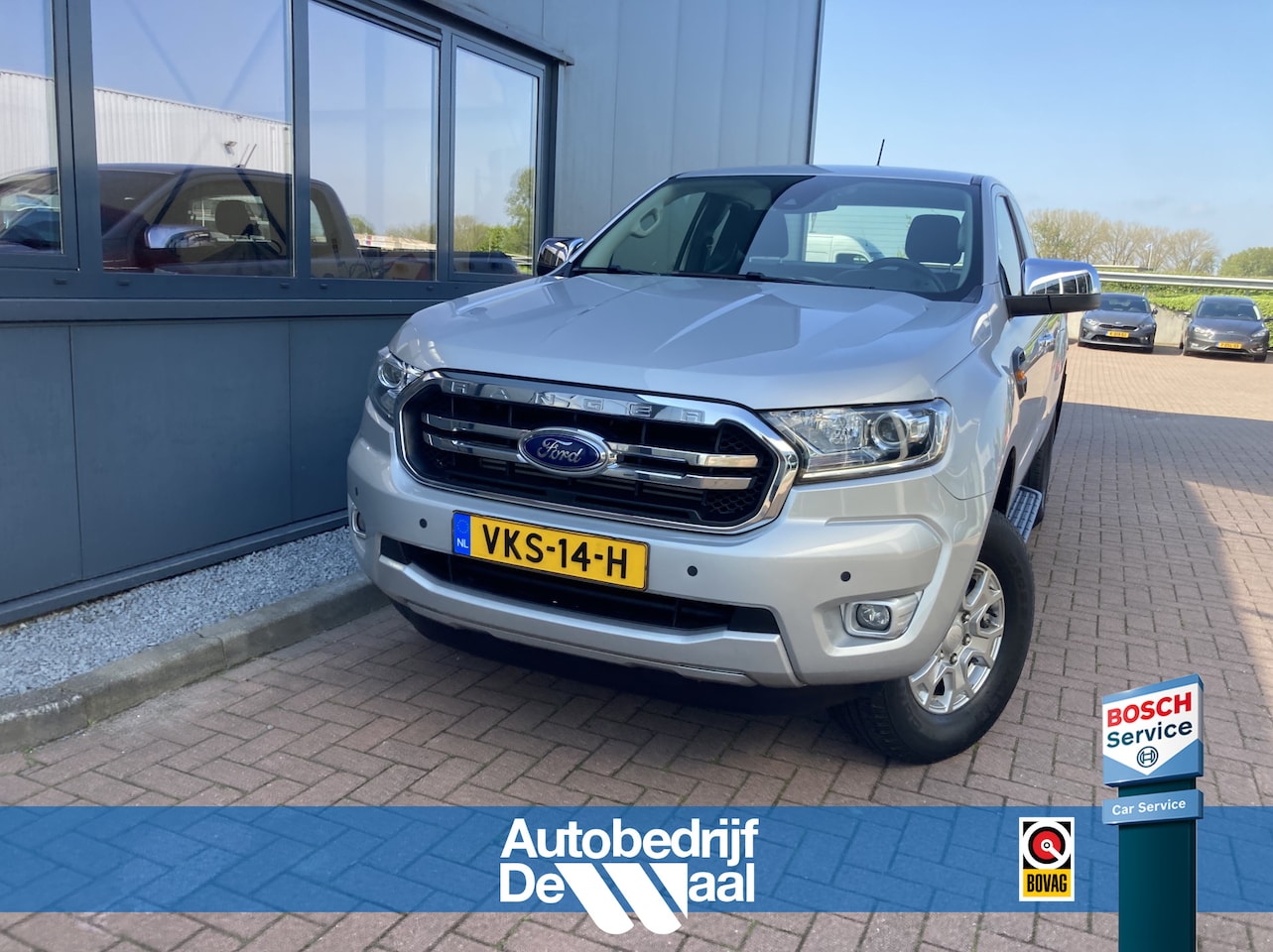 Ford Ranger - 2.0 TDCi Euro6 170pk 4WD Automaat XLT Super Cab CARPLAY/CRUISE/PDC/TREKHAAK/VERW.VOORRUIT - AutoWereld.nl