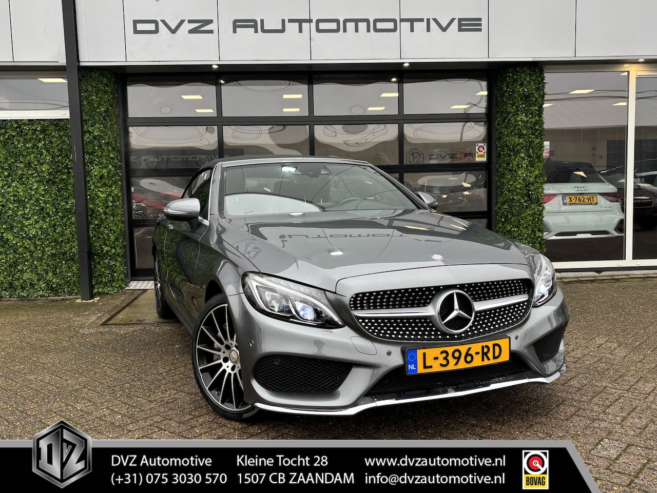 Mercedes-Benz C-klasse Cabrio - 400 334PK 4MATIC AMG | Airmatic | Burmeister | Memory - AutoWereld.nl