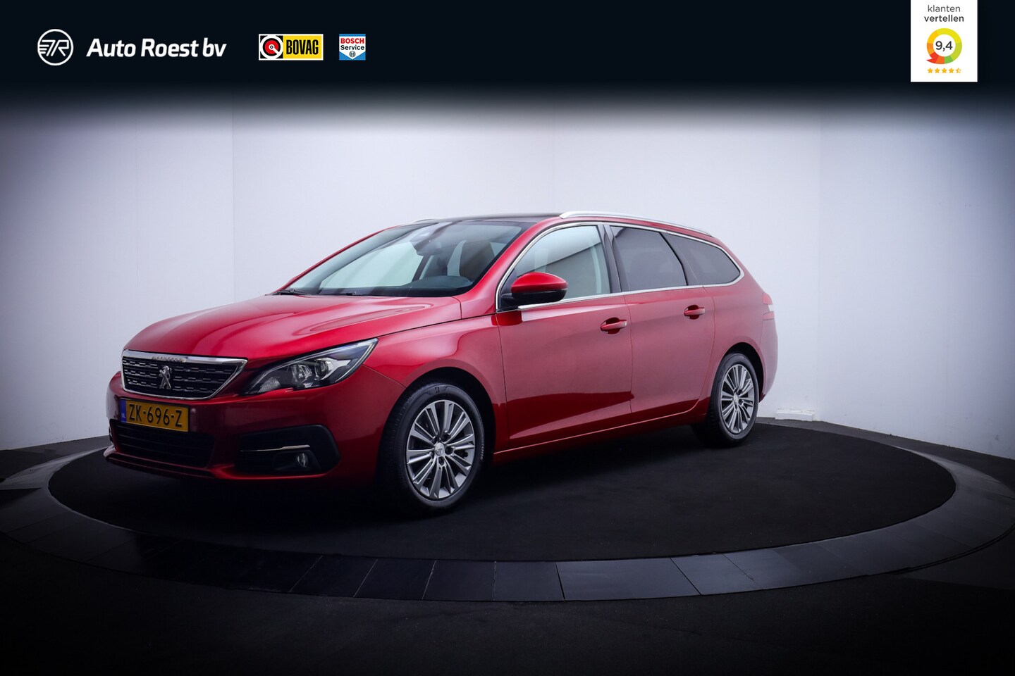 Peugeot 308 SW - 1.2T PREMIUM PANO | LEDER | DENON SOUND | 360CAM | CARPLAY | TREKHAAK | PDC V+A | DAB | LM - AutoWereld.nl