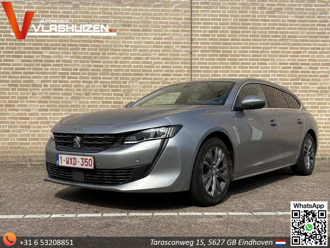 Peugeot 508 SW - 1.5 BlueHDI Blue Lease Active | € 9.900,- NETTO! | 1/2 Leder | Cruise | Climate | Navi | C - AutoWereld.nl
