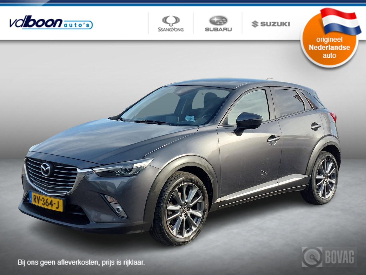 Mazda CX-3 - 2.0 SkyActiv-G 120 GT-Luxury CLIMA | NAVI | LEER | rijklaarprijs!! - AutoWereld.nl