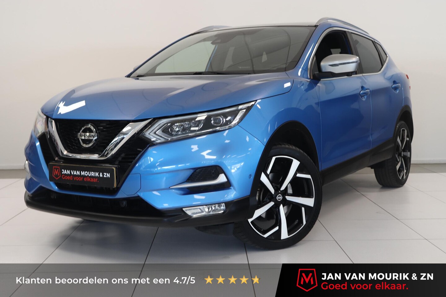 Nissan Qashqai - 1.3 DIG-T Tekna + | Leer | 360° Camera | cruisecontrol | BOSE audio | Panoramadak | Climat - AutoWereld.nl