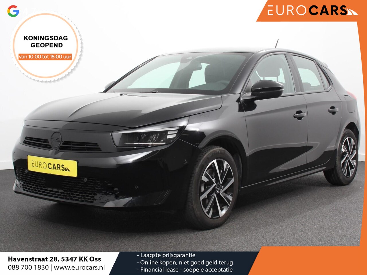 Opel Corsa - 1.2 Turbo Automaat GS Line Airco Carplay Navi Cruise Control Full LED 16" Black Wheels PDC - AutoWereld.nl
