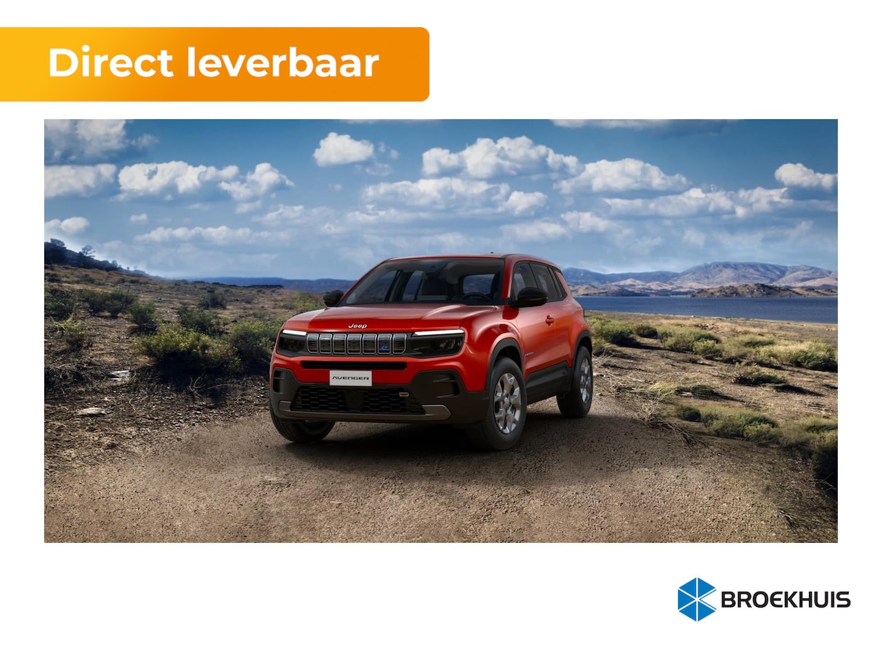 Jeep Avenger - 54kWh electric 156 1AT Longitude Automaat - AutoWereld.nl
