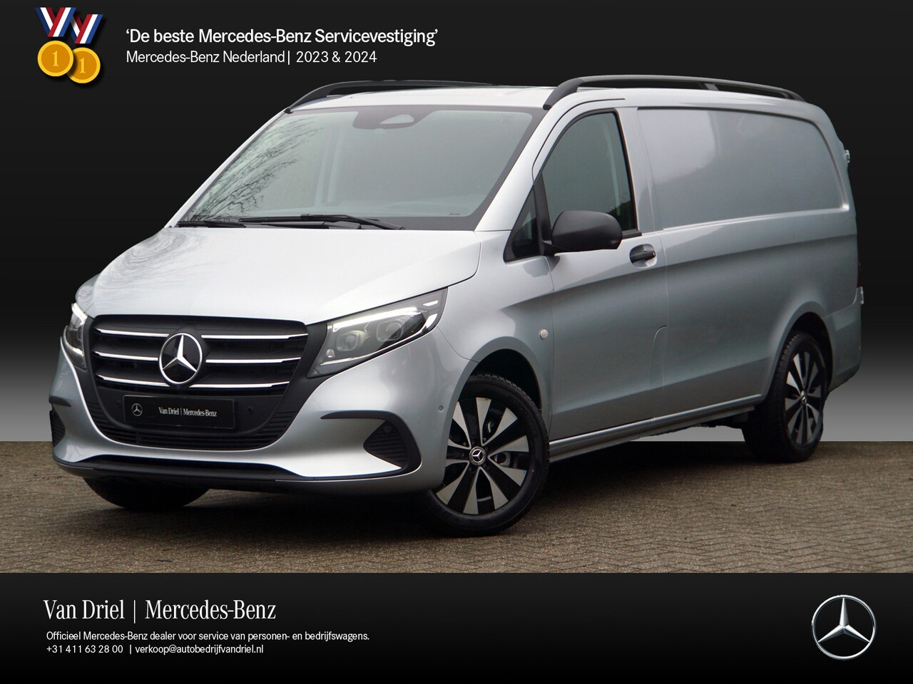 Mercedes-Benz Vito - Vito 116 CDI L2 Pro Facelift | Trekhaak Dodehoek Multibeam 360 Camera - AutoWereld.nl