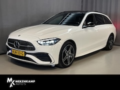 Mercedes-Benz C-klasse Estate - 300 e AMG Line 18"/Panoramadak/Laser LED/Trekhaak/Stoelverwarming +memoryAdaptieve cruise/