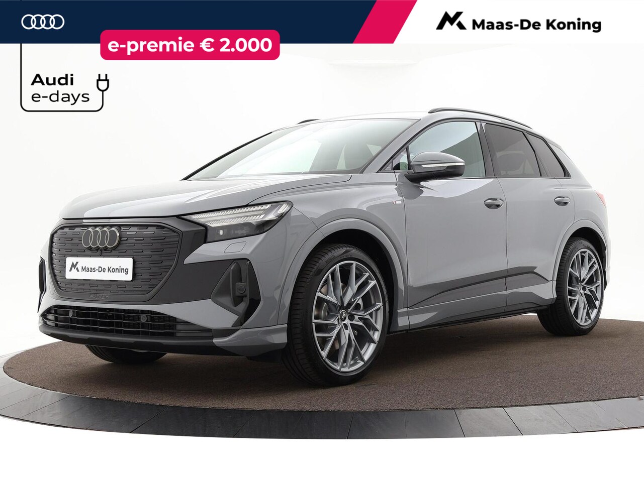 Audi Q4 e-tron - S edition e-tron 45 210kW/286pk 82Kwh Hatchback El Assistentiepakket plus - Comfortpakket - AutoWereld.nl