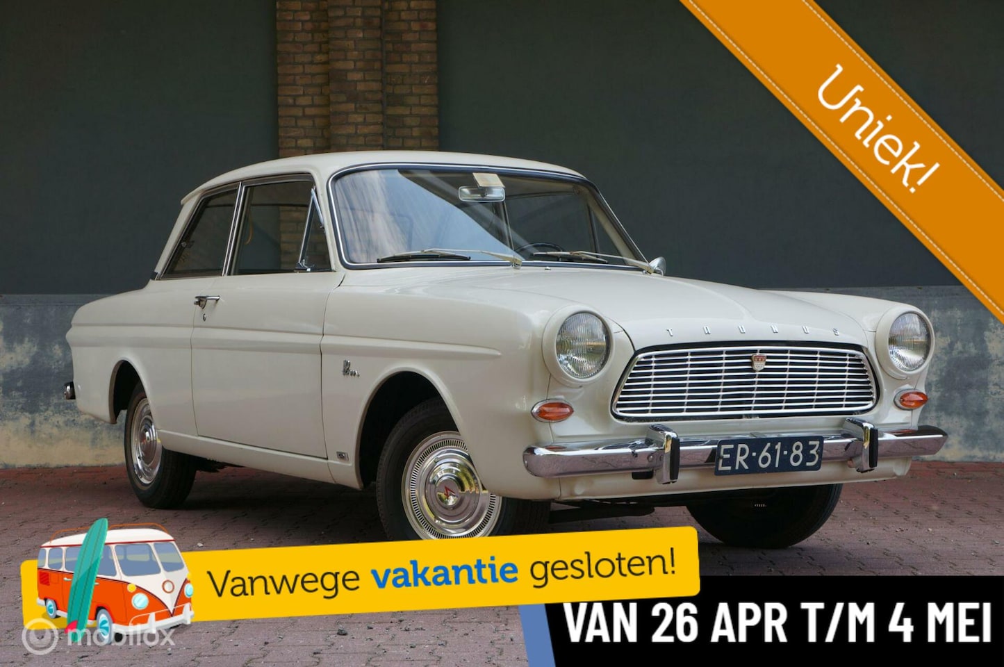 Ford Taunus - P4 1.5 12M TS uit 1965 2de belasting vrij! - AutoWereld.nl