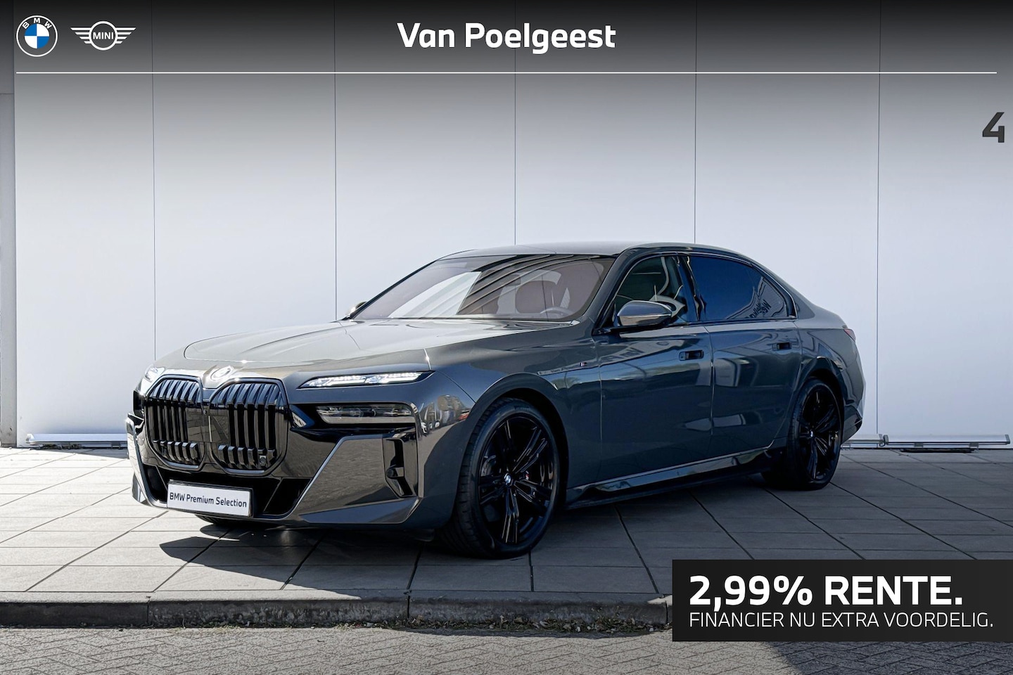 BMW i7 - xDrive60 106 kWh M Sport Pro | Entertainment systeem achterin | Massage stoelen - AutoWereld.nl