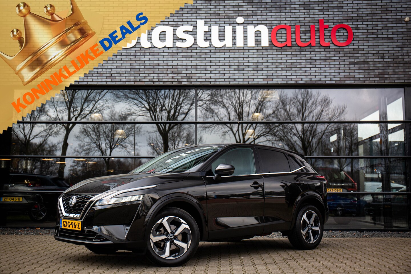 Nissan Qashqai - 1.3 MHEV Xtronic N-Connecta Keyless entry, Verwarmd voorruit, Stuurverwarming, Isofix - AutoWereld.nl