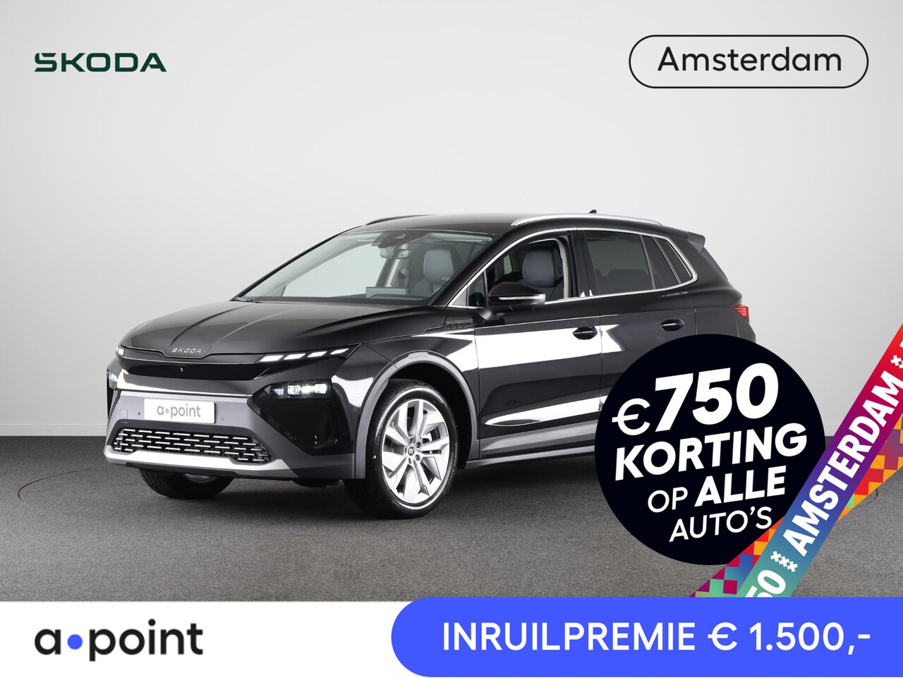 Skoda Elroq - 85 Business Edition 286 pk | Business upgrade pakket - ADVANCED | 20 inch lichtmetalen vel - AutoWereld.nl