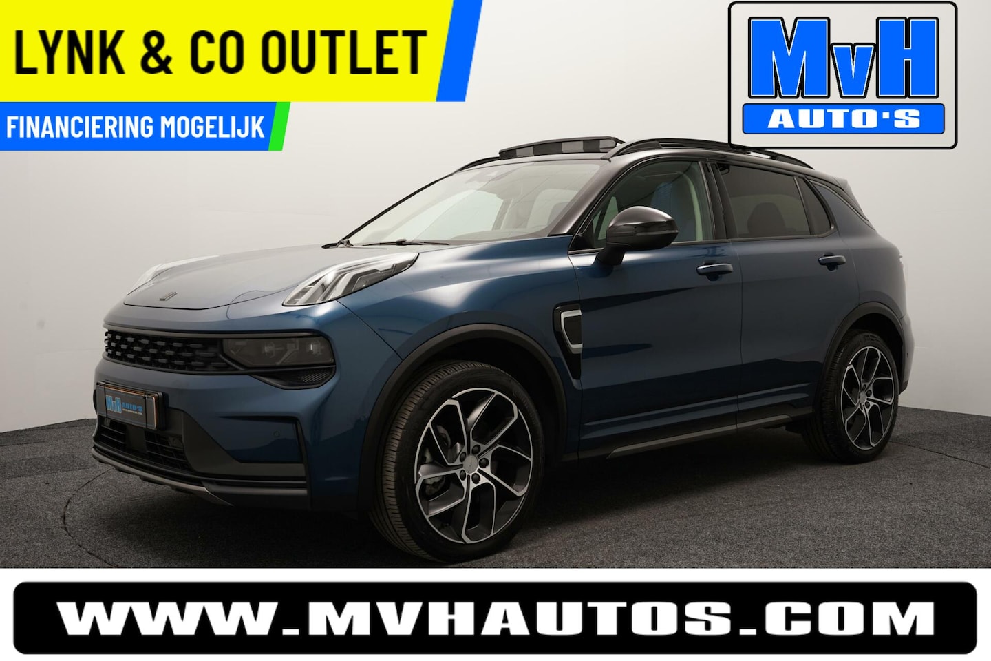 Lynk & Co 01 - 1.5 Plug-in Hybride|FULL BLACK|360°CAM|PANO|NAP - AutoWereld.nl