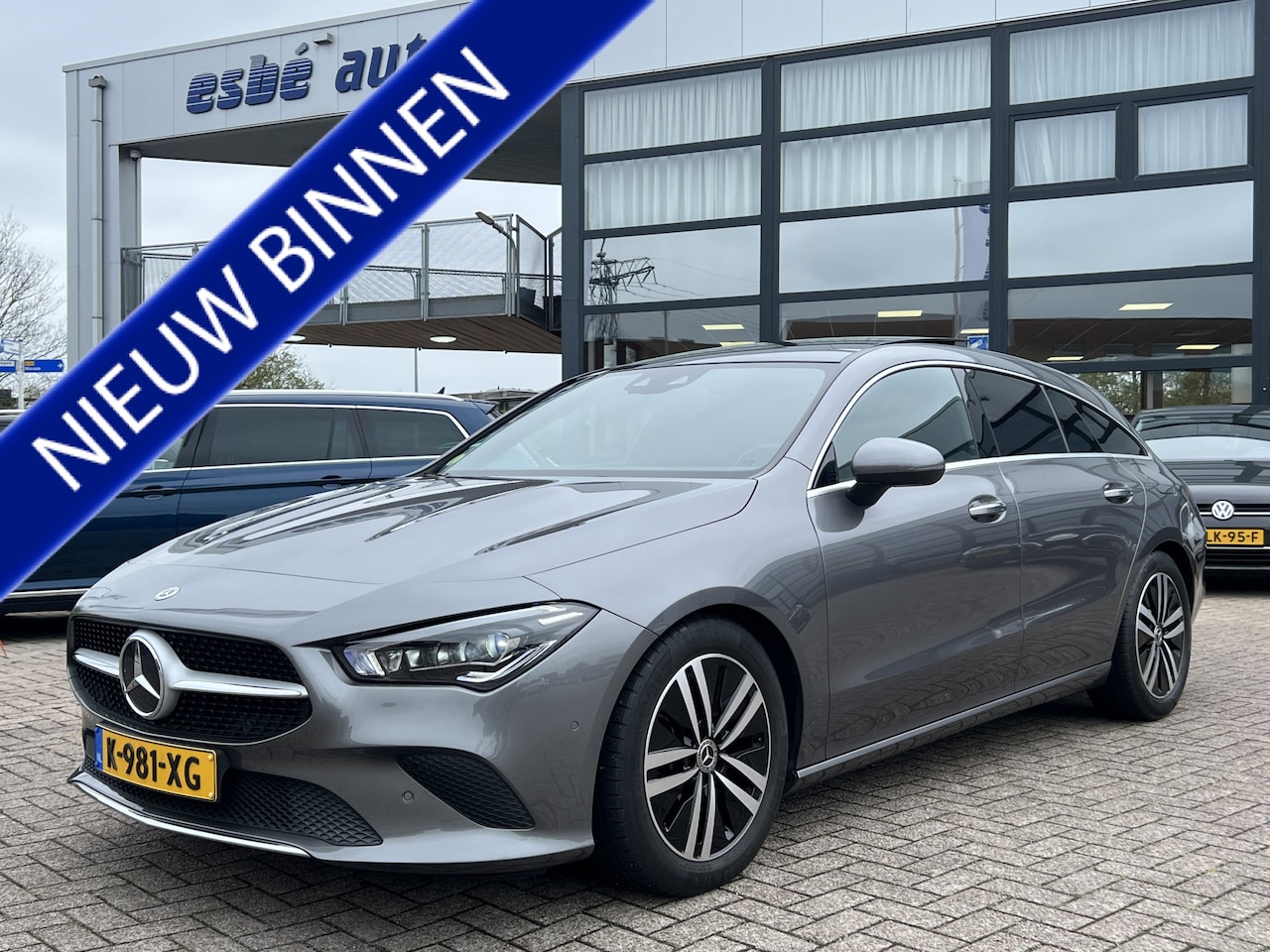 Mercedes-Benz CLA-klasse Shooting Brake - 180 D 2.0 Business Solution Luxury Navigatie Trekhaak Panoramadak Elek. Stoelen Leer Stoel - AutoWereld.nl