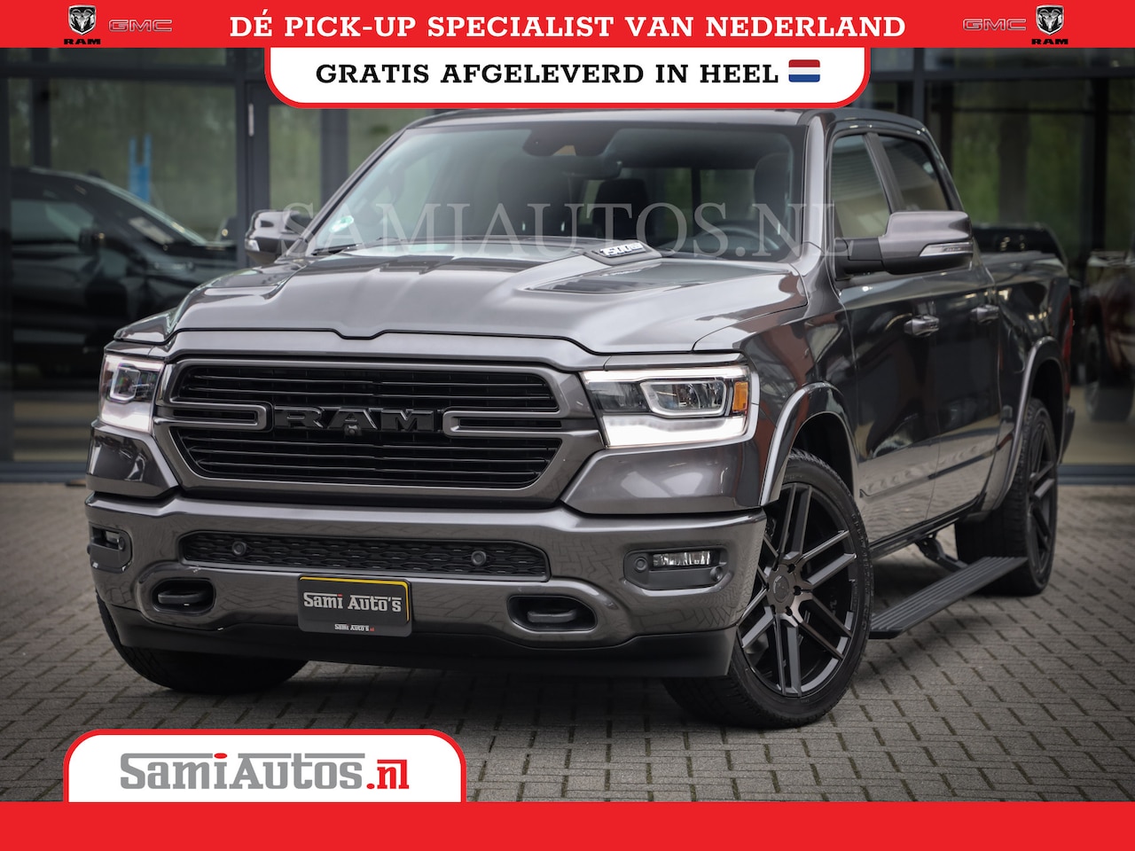 Dodge Ram 1500 - SPORT | BOM VOL | 402PK HEMI 5,7 V8 | LUCHTVERING | BED SLIDE | PANO | ADAPTIVE CRUISE | 3 - AutoWereld.nl