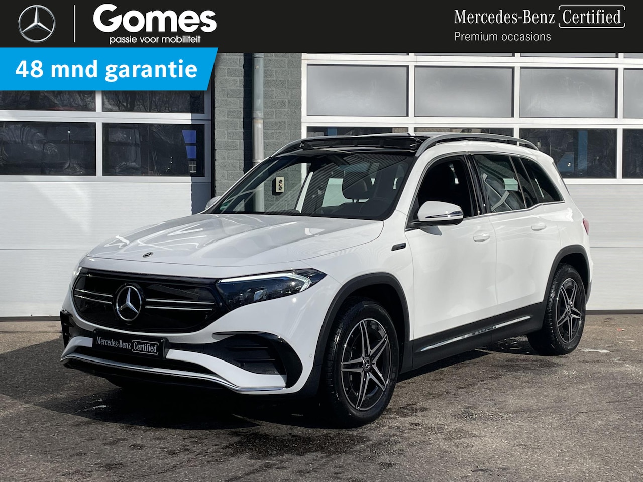 Mercedes-Benz EQB - 300 4MATIC AMG | Panoramadak - AutoWereld.nl