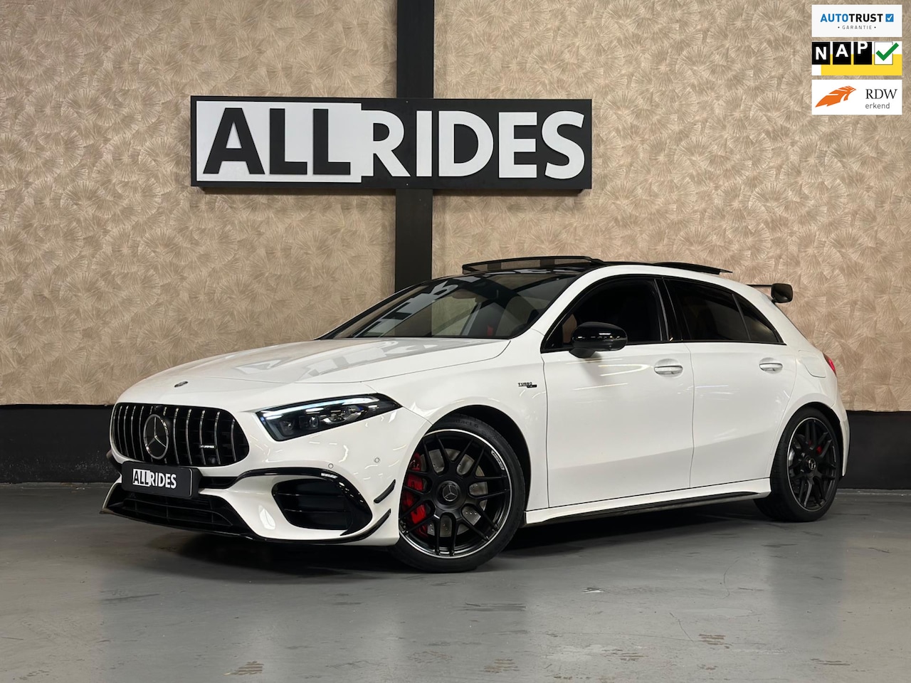 Mercedes-Benz A-klasse - A45 S AMG 4MATIC+ | fabrieksgarantie | pano | keyless | 360 camera | schaalstoelen - AutoWereld.nl
