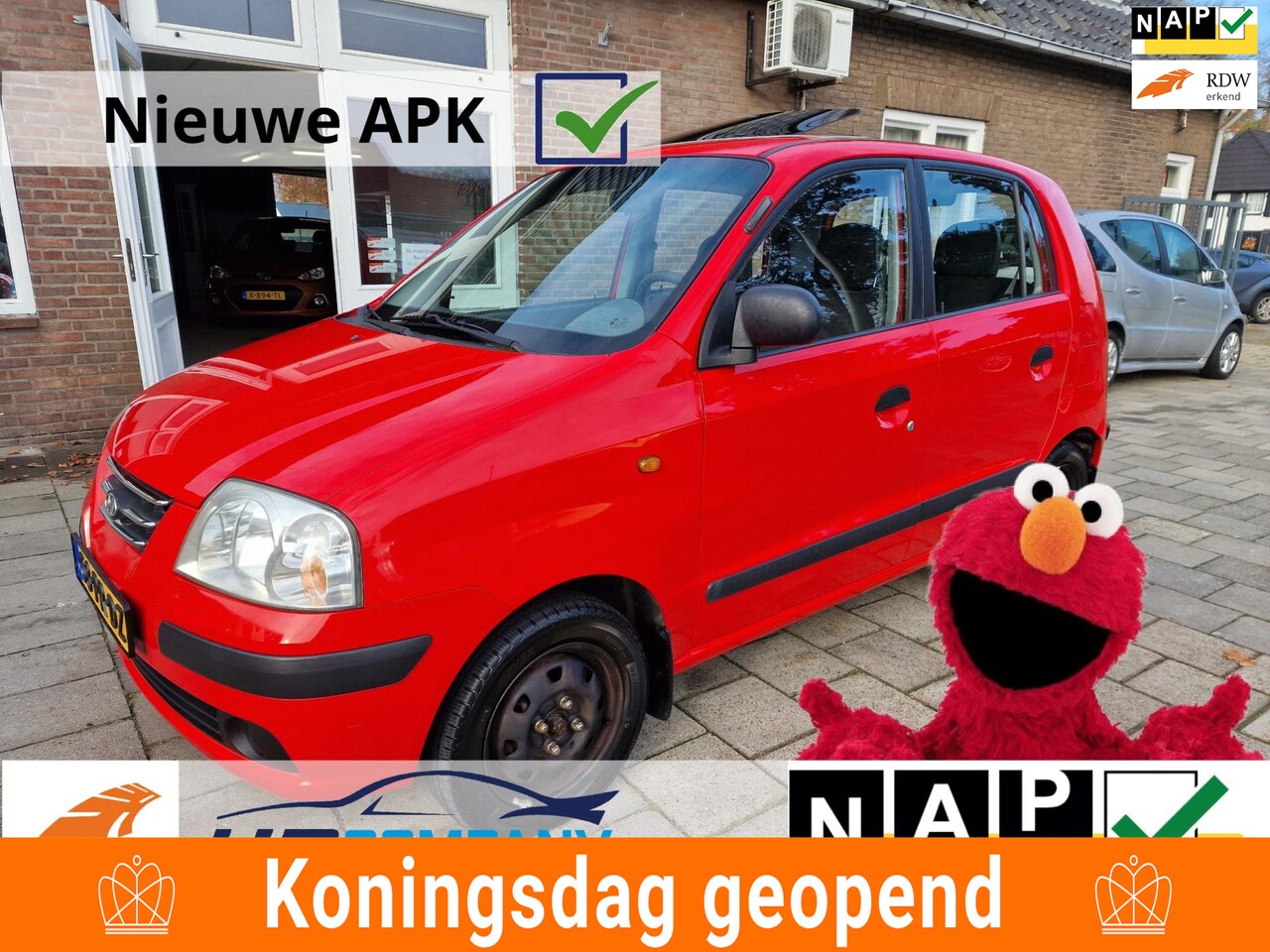 Hyundai Atos - 1.1i Active Sky| nw Dist.riem| nw APK| NAP| Eerste eigenaar| Panoramadak - AutoWereld.nl