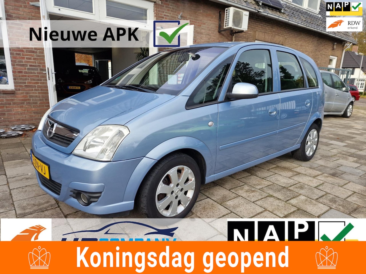 Opel Meriva - 1.6-16V Temptation| Airco automatisch| Onderhouden| Nieuwe APK| NAP - AutoWereld.nl
