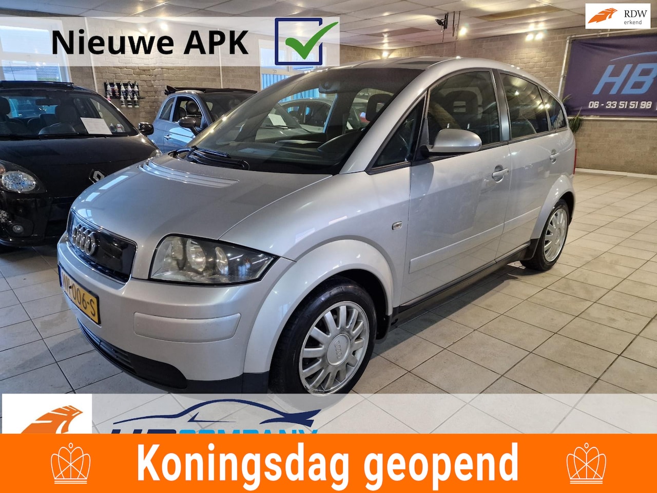 Audi A2 - 1.4 Exclusive| Nette auto| Nw APK| Airco automatisch| Weinig KM - AutoWereld.nl