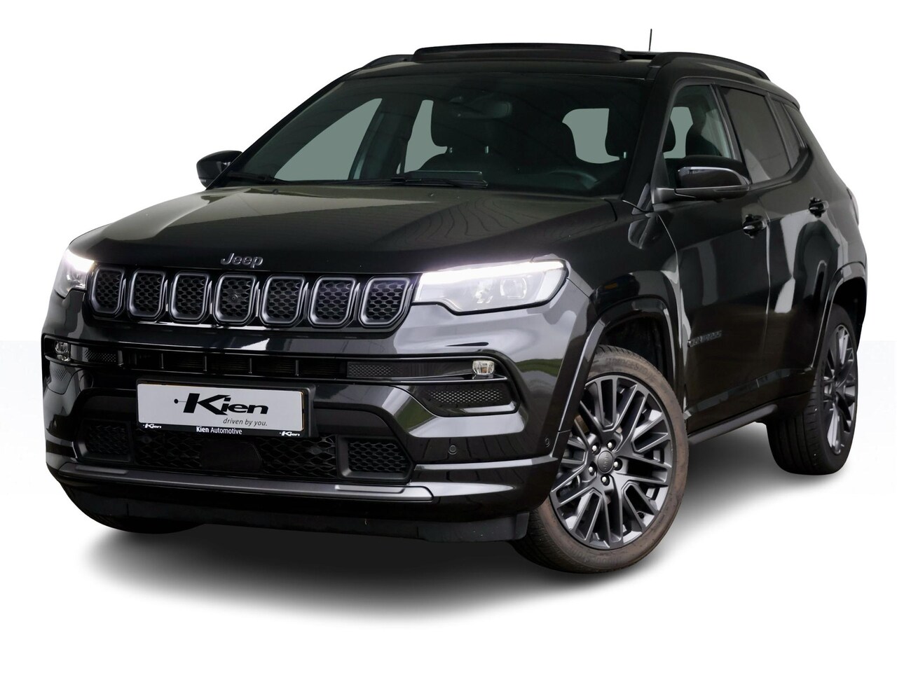 Jeep Compass - 1.3T Limited | Panoramadak | Navigatie | Stoel verwarming&ventilatie | - AutoWereld.nl
