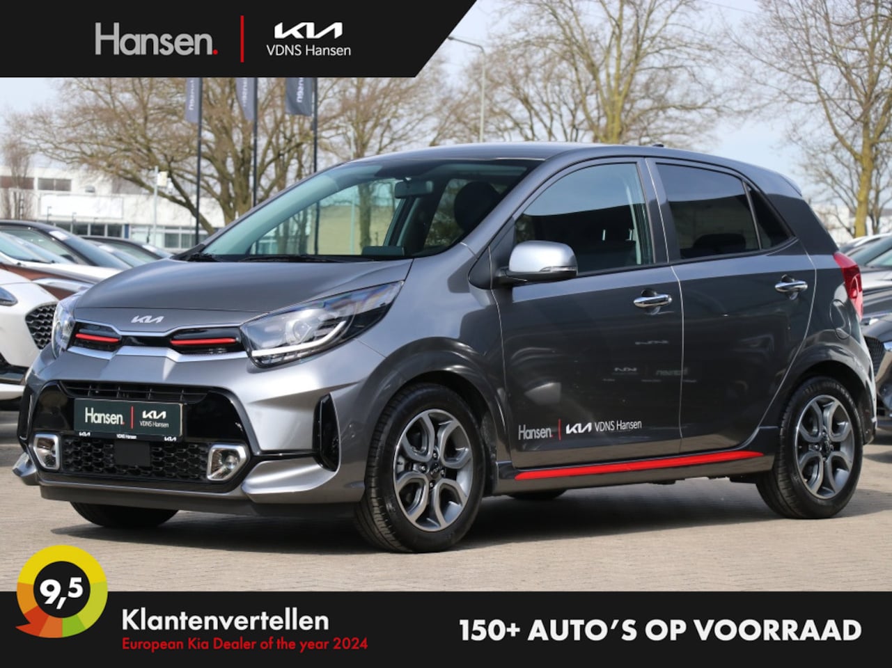 Kia Picanto - 1.0 DPi GT-Line I Navi I Leder I Keyless I Climate Control - AutoWereld.nl