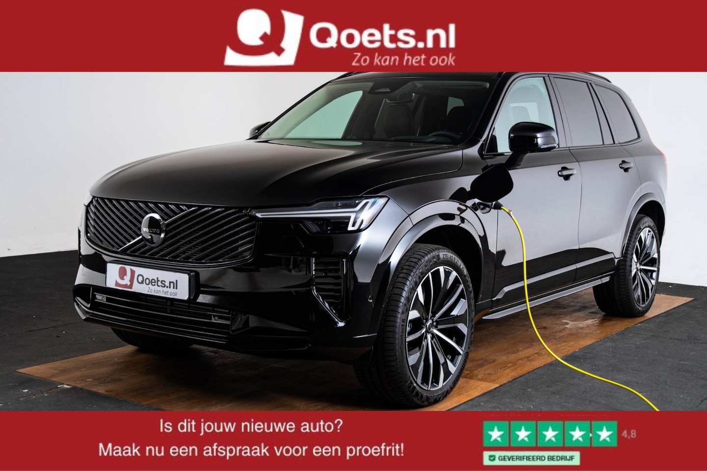 Volvo XC90 - 2.0 T8 Plug-in hybrid AWD Ultra Dark Panoramadak - Head Up - Stoelventilatie vóór - Getint - AutoWereld.nl