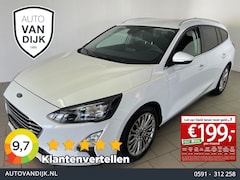 Ford Focus Wagon - 1.0 EcoBoost Titanium X Business AUTOMAAT AIRCO NAVI CRUISE BLUETOOTH STRVERW STLVERW PRIV