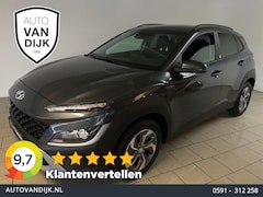 Hyundai Kona - 1.6 GDI HEV HYBRID AUTOMAAT AIRCO CLIMA NAVI FRONTASSIST STUURVERW STOELVERW APPLE CARPLAY