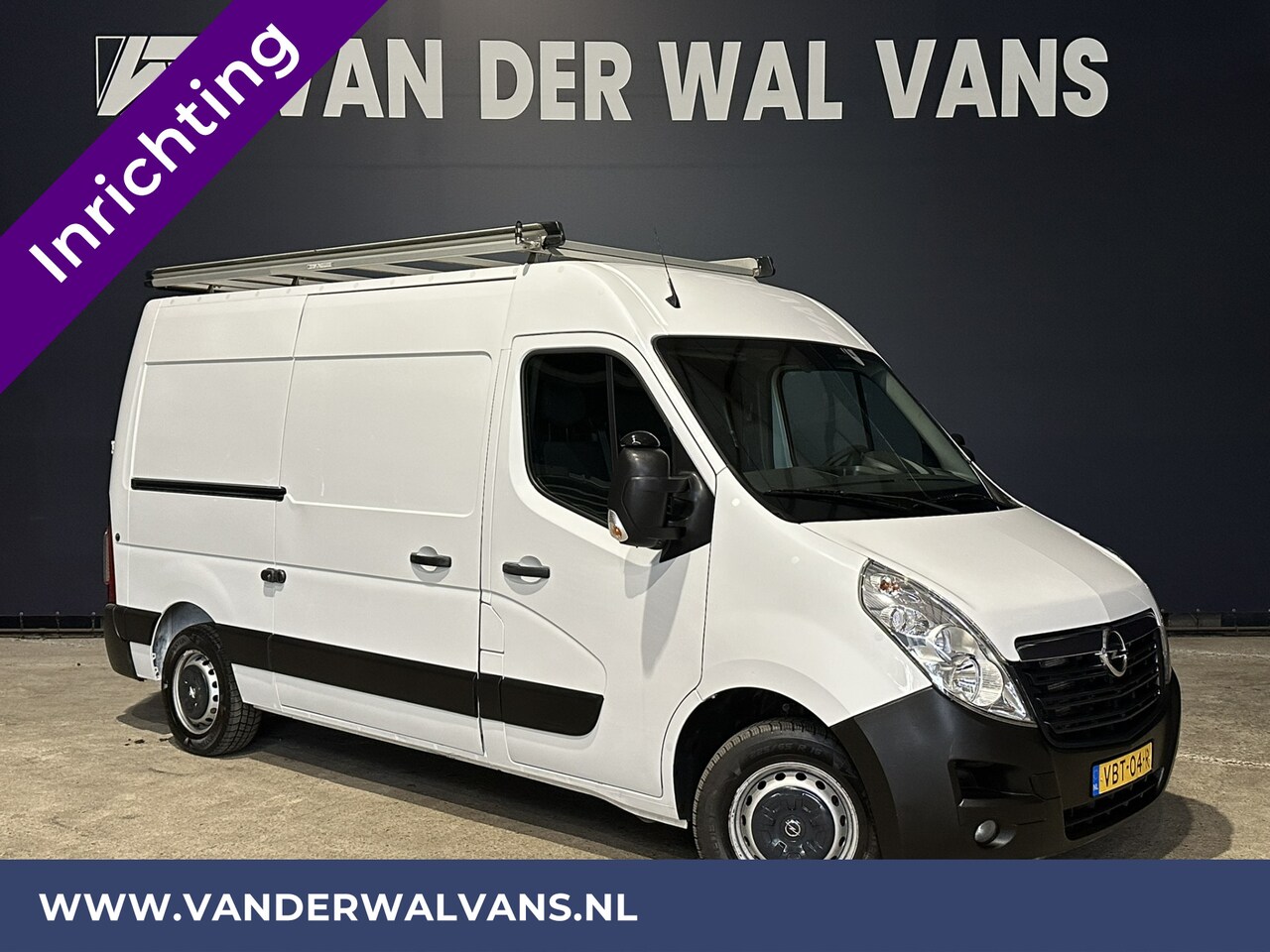 Opel Movano - 2.3 CDTI 146pk L2H2 inrichting Euro6 Airco | Omvormer | Navigatie | Camera | Imperiaal Cru - AutoWereld.nl