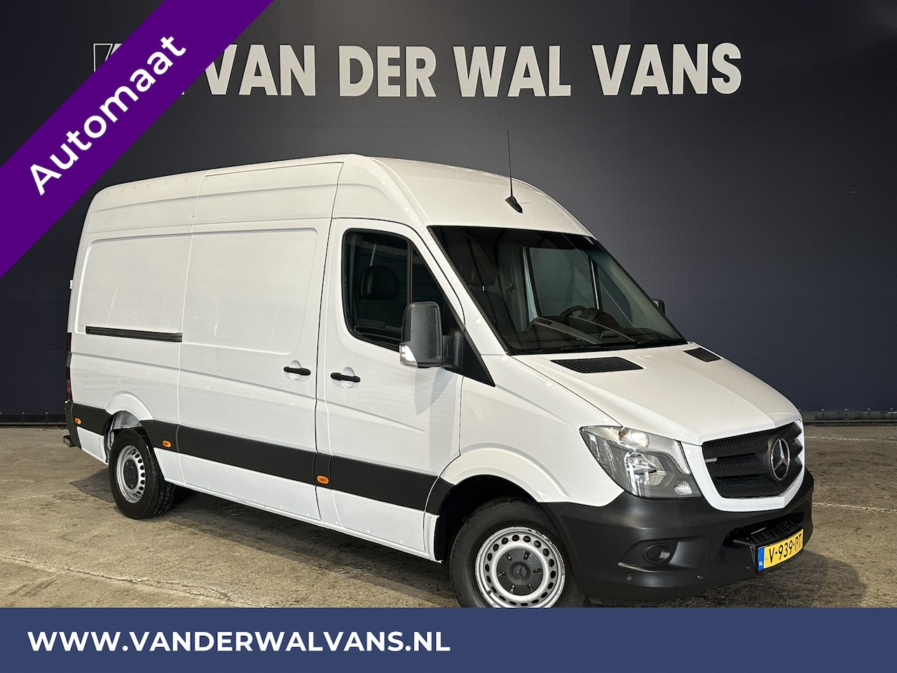 Mercedes-Benz Sprinter - 316 CDI 164pk Automaat L2H2 Euro6 Airco | 2800kg Trekhaak | Cruisecontrol Parkeersensoren - AutoWereld.nl