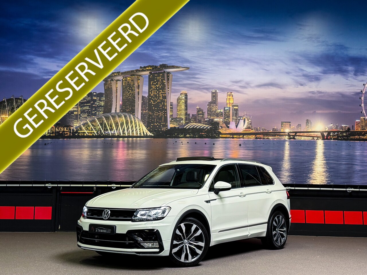 Volkswagen Tiguan - 2.0 TSI 4Motion 2x R-Line Dynaudio|Panorama| - AutoWereld.nl