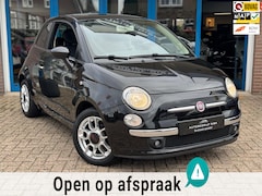 Fiat 500 - 1.2 Sport 2009 Zwart NAVI AIRCO LM APK NAP
