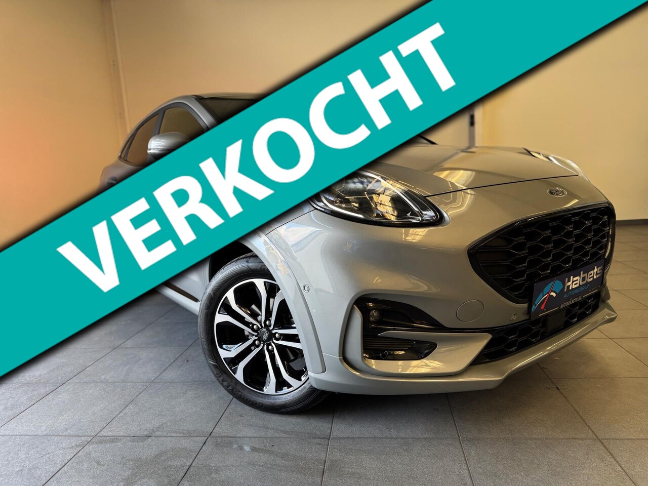 Ford Puma - 1.0 EcoBoost Hybrid ST-Line - Solar silver metallic - Vol opties! - 1e eigenaar - AutoWereld.nl