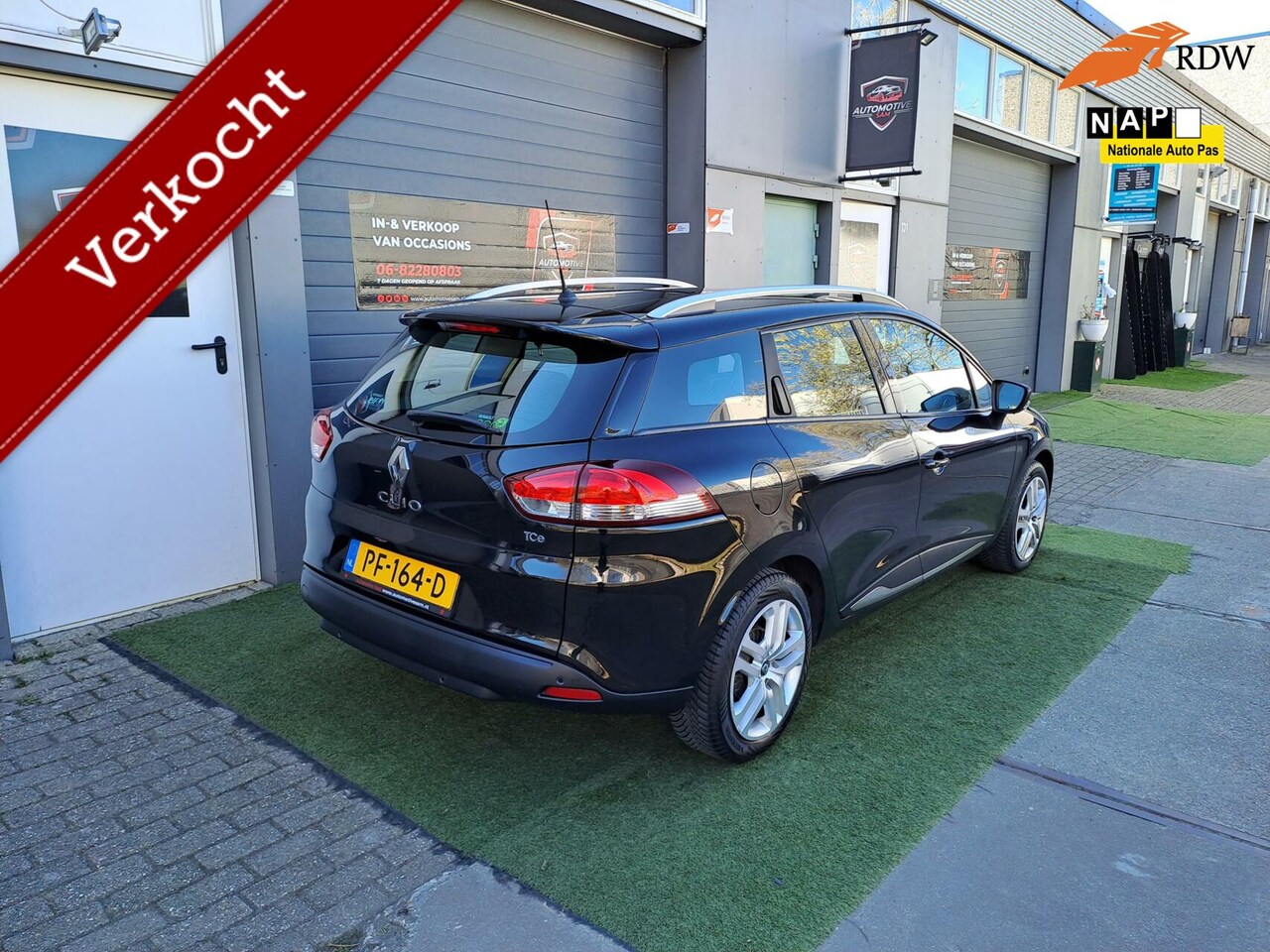 Renault Clio Estate - 0.9 TCe Zen Zwart 2017 Navi Cruise NAP - AutoWereld.nl