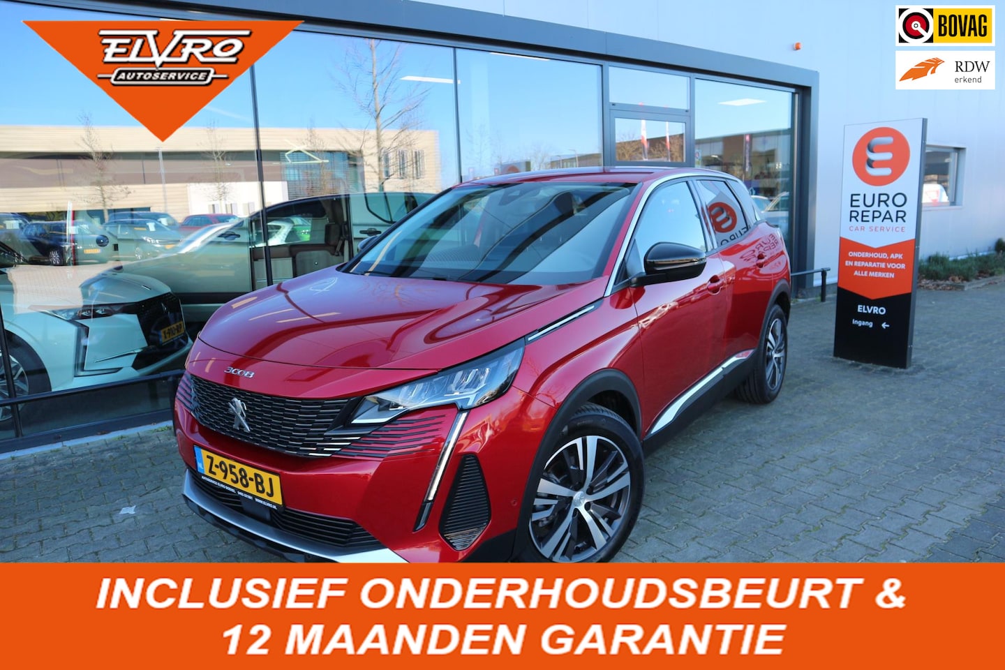 Peugeot 3008 - 1.2 PureTech Allure Pack Business NAVI CAMERA LED STOELVERW RIJKLAARPRIJS!! - AutoWereld.nl