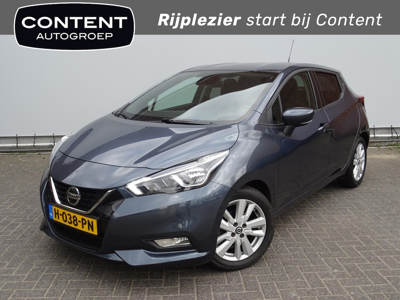 Nissan Micra - 1.0 IG-T 100pk N-Connecta Automaat | All-Seasonbanden | Navigatie | Cruise Control | Camer - AutoWereld.nl