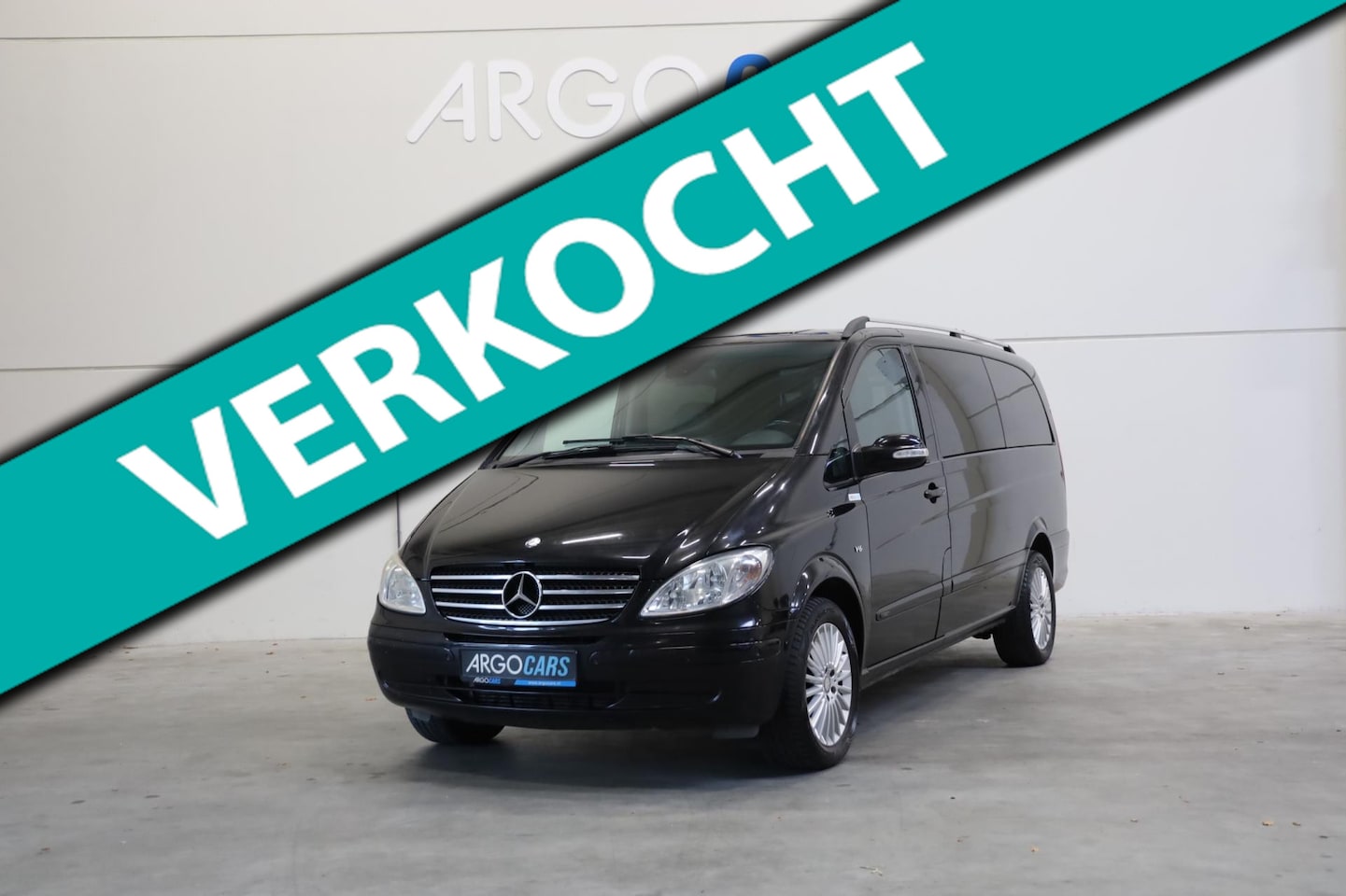 Mercedes-Benz Viano - 3.0 CDI DUBBEl CABINE LANG 5 ZITS AIRCO MARGE TREKHAAK PDC CRUISE CONTROL LEDER ZEER NETTE - AutoWereld.nl