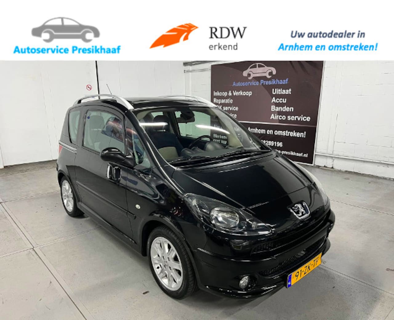 Peugeot 1007 - 1.6-16V Sporty Automaat INVALIDE OPTIONEEL - AutoWereld.nl