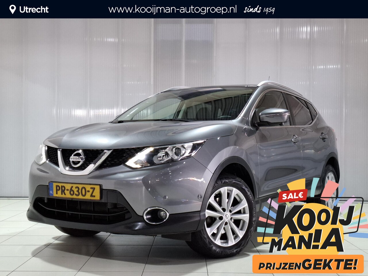 Nissan Qashqai - 1.2 Business Edition Super KM stand, Mega luxe uitvoering , dealer auto ! - AutoWereld.nl