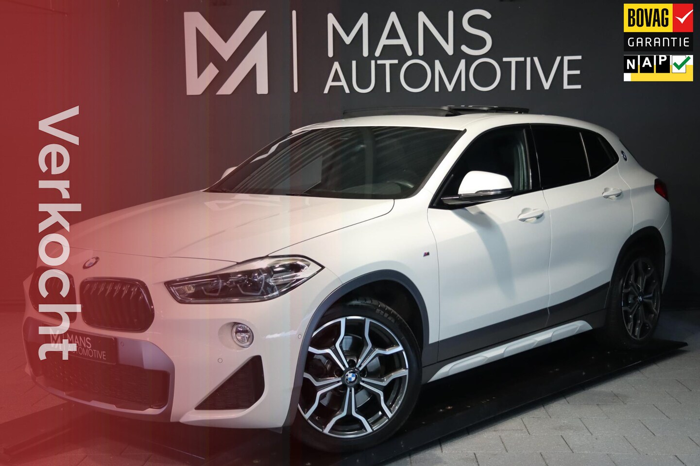 BMW X2 - XDrive20i M Sport / PANODAK / KEYLESS / ALCANTARA / STUUR+STOELVERW / 19'' - AutoWereld.nl