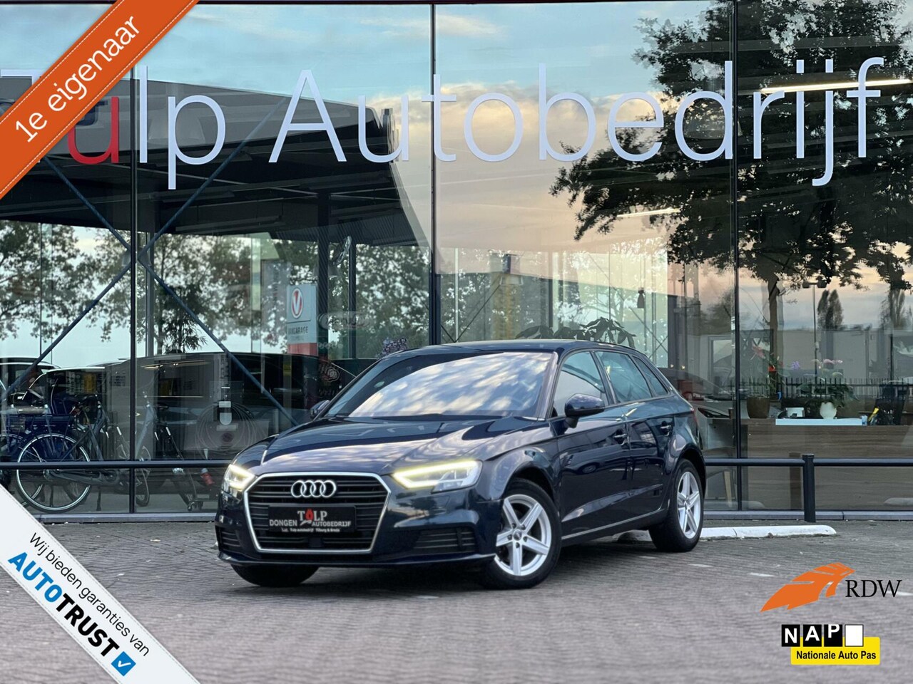 Audi A3 Sportback - 35 TFSI CoD Advance Airco Clima Leder - AutoWereld.nl