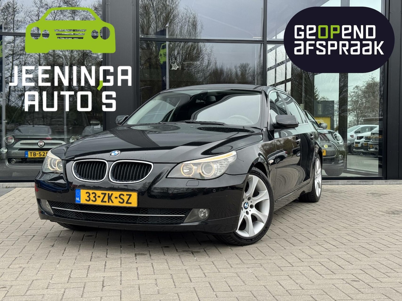 BMW 5-serie - 525i Executive | Leer | Sportzetels | Automaat - AutoWereld.nl