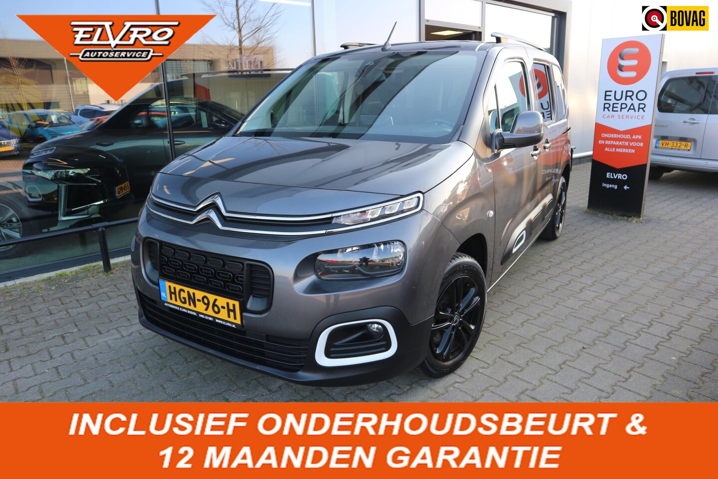 Citroën Berlingo - 1.2 PureTech Shine AUTOMAAT 130PK NAVI CAMERA CRUISE CLIMA TREKHAAK RIJKLAARPRIJS!! - AutoWereld.nl