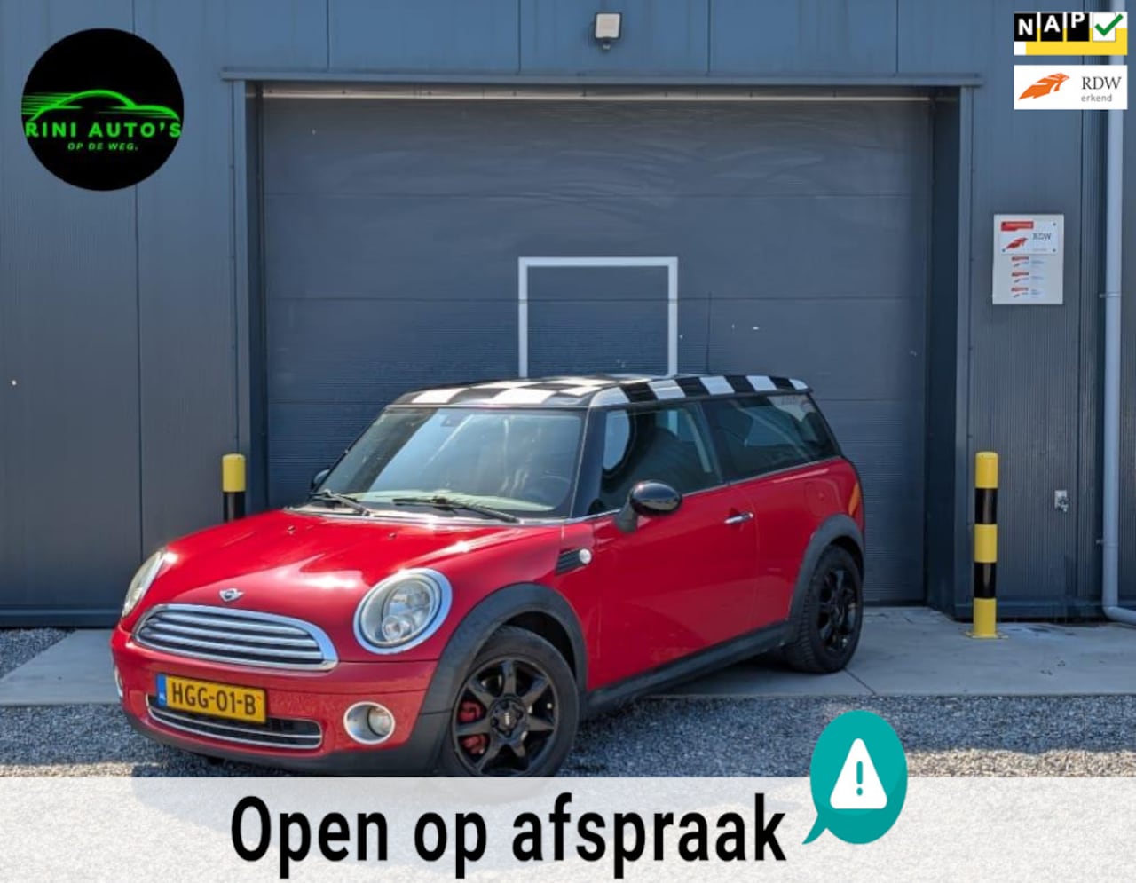 MINI Clubman - Mini 1.6 Cooper Airco Nette Auto - AutoWereld.nl