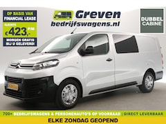 Citroën Jumpy - 2.0 BlueHDI L3H1 Marge Dubbele Cabine 5 Persoons Airco Carplay Cruise Navi PDC Trekhaak
