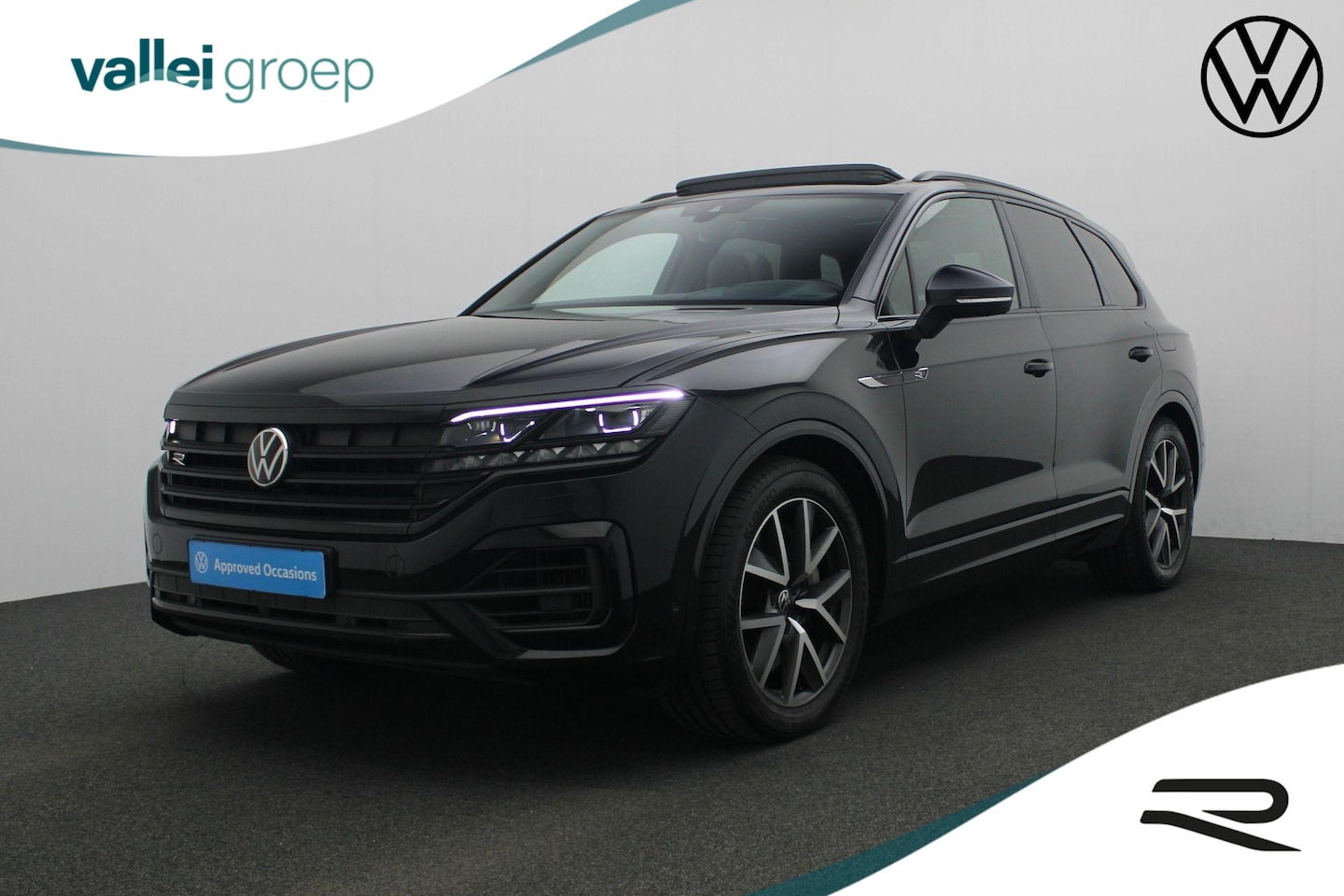 Volkswagen Touareg - 3.0 TSI 462 pk eHybrid 4MOTION R | Panoramadak | Leder | Geheugenstoel | Rondomzicht camer - AutoWereld.nl